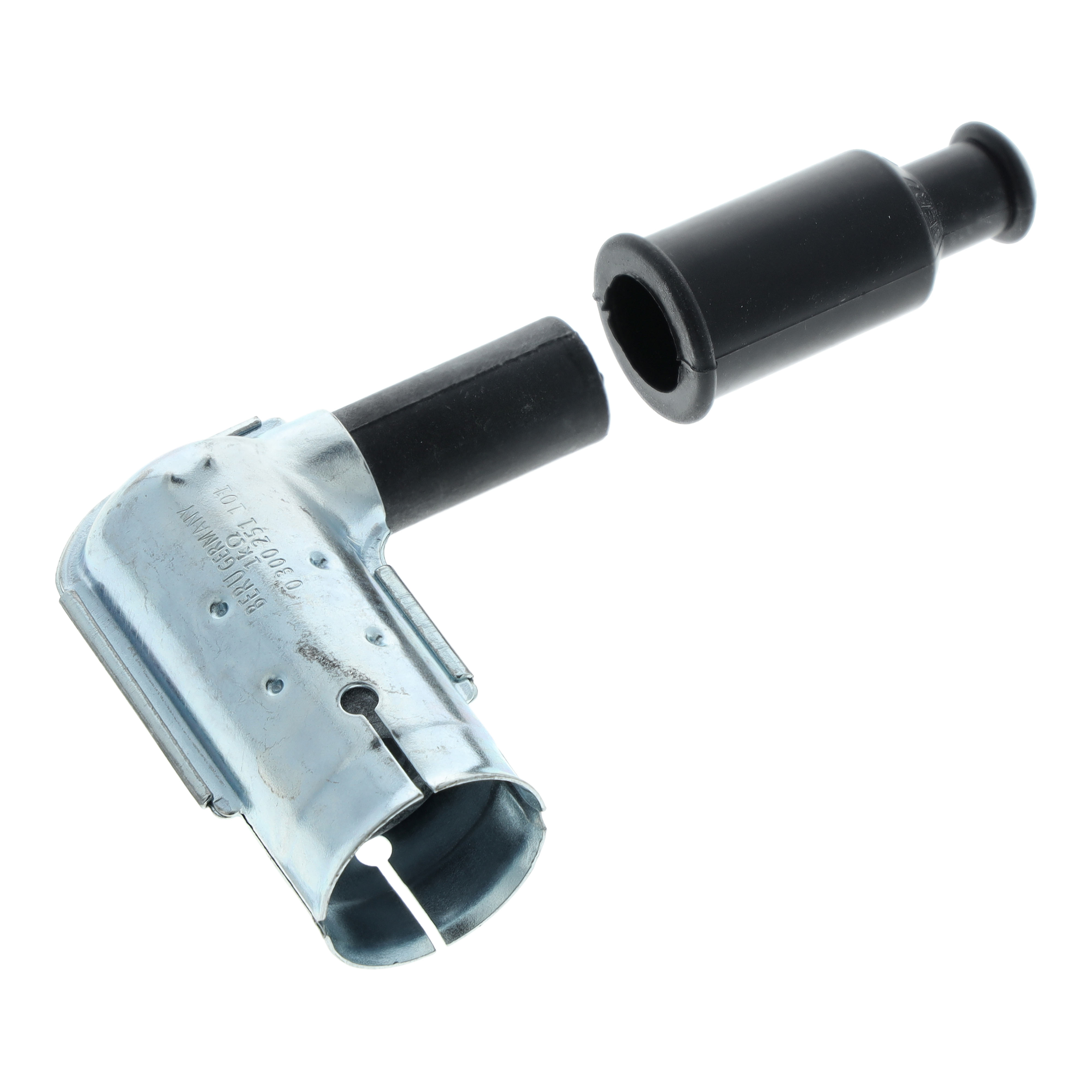 Kerzenstecker BERU 1-Kilo-Ohm 90° abgewinkelt
