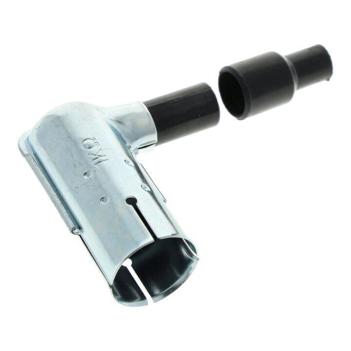 Kerzenstecker PLITZ 1-Kilo-Ohm 90° abgewinkelt