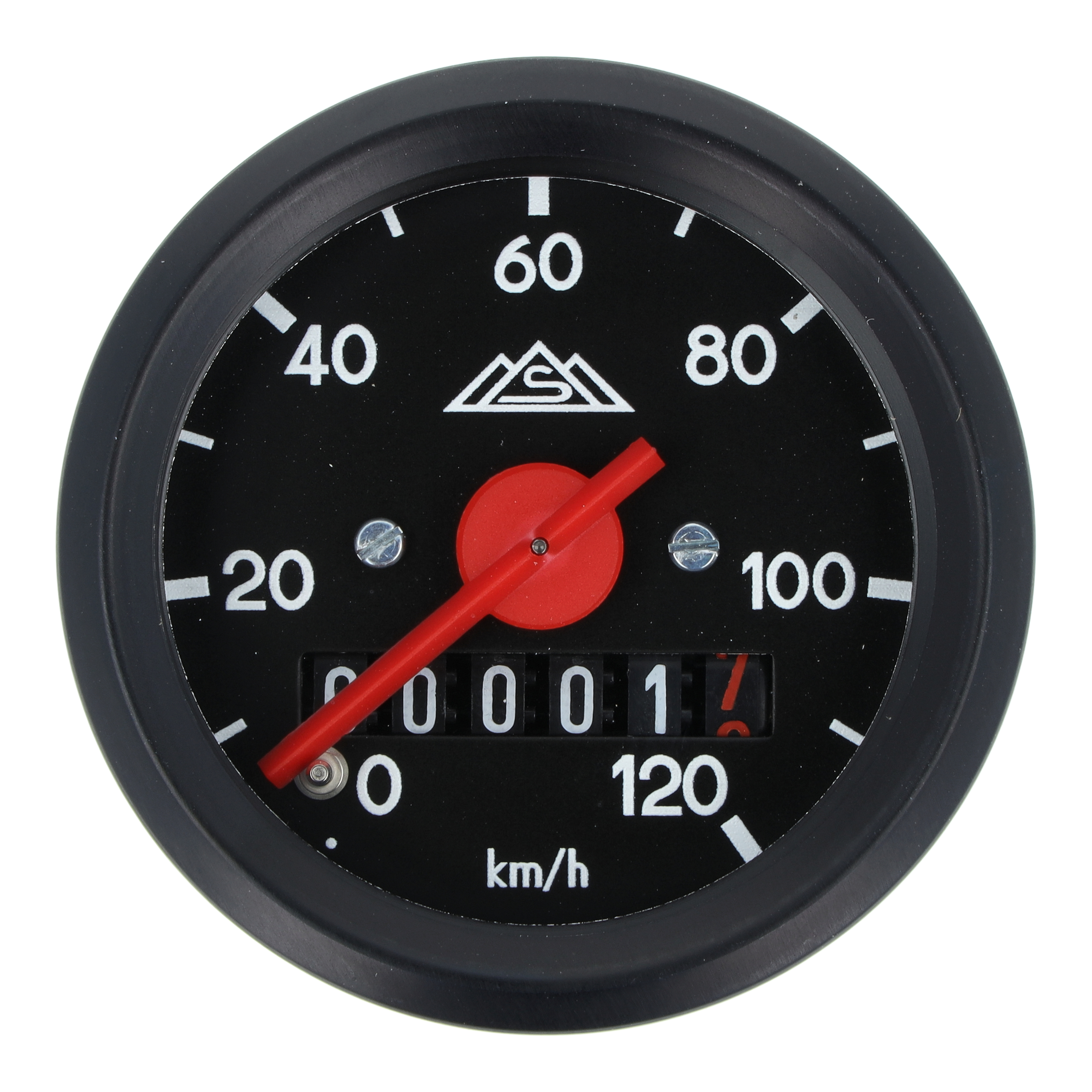 Tachometer (120km/h) schwarz für S50