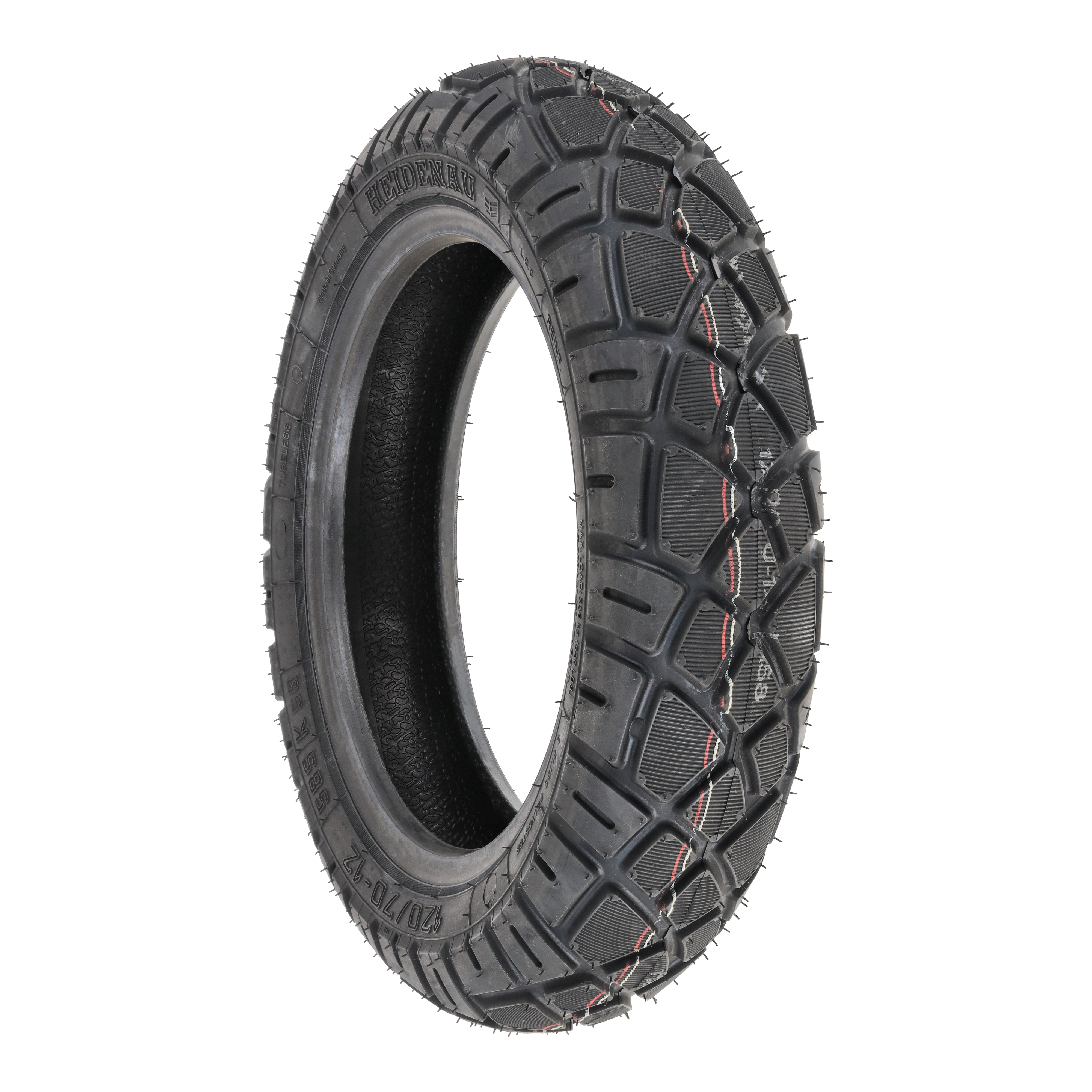 Heidenau K58 mod. ( 120/70-12 RF TL 58S Hinterrad, Vorderrad )