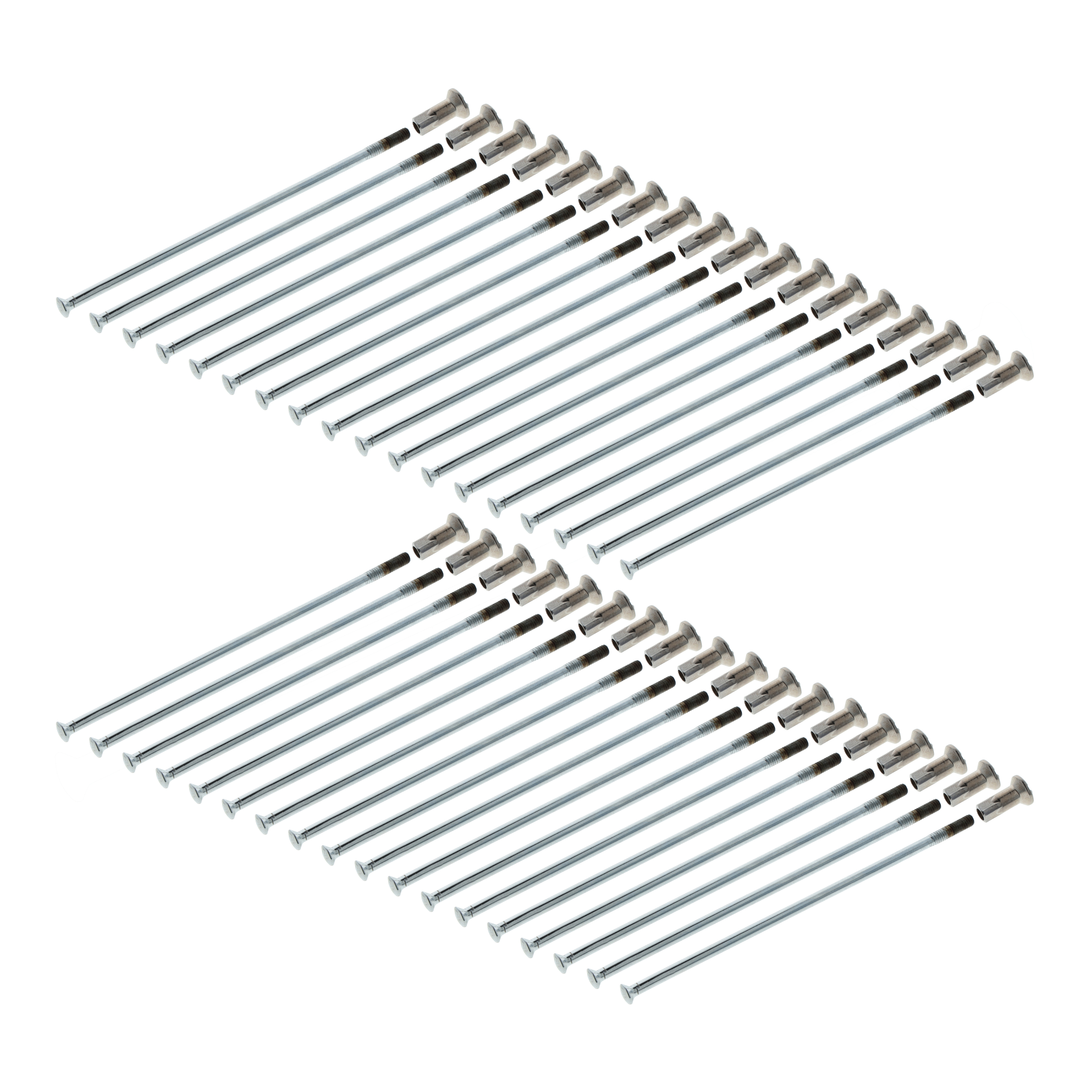 Speichensatz verchromt für MZ (16 Zoll)