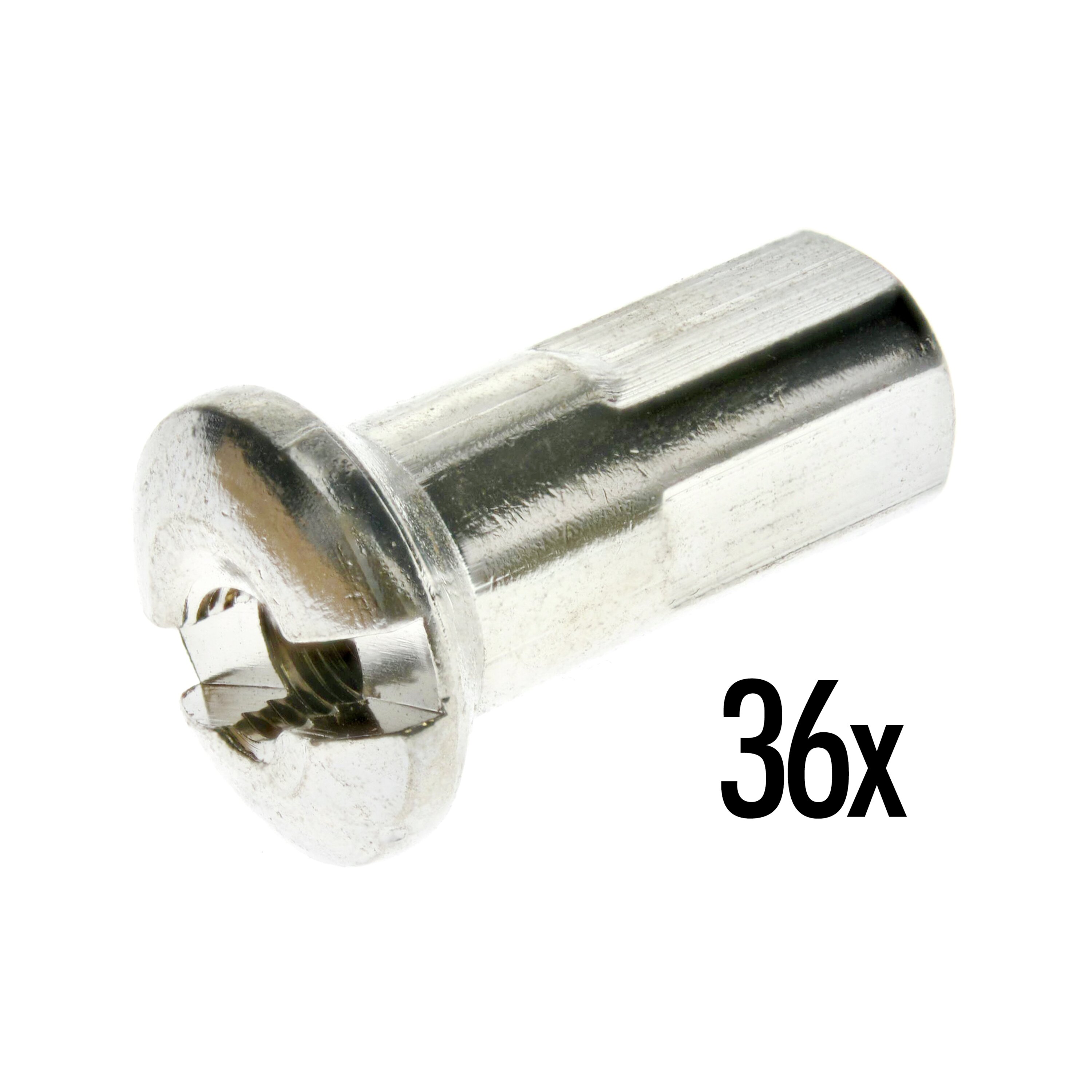 VPE 36L Speichennippel M3 verchromt