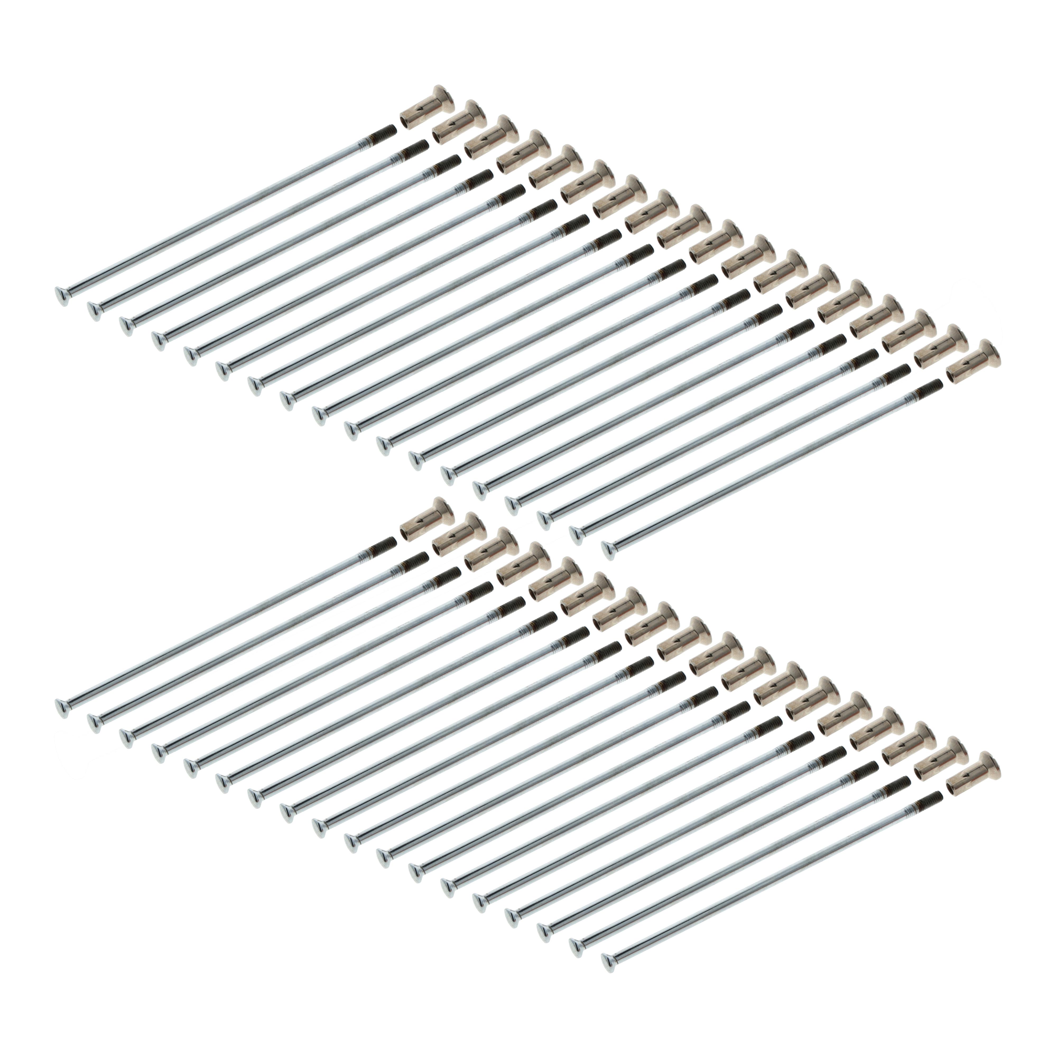 Speichensatz verchromt für MZ (16 Zoll)