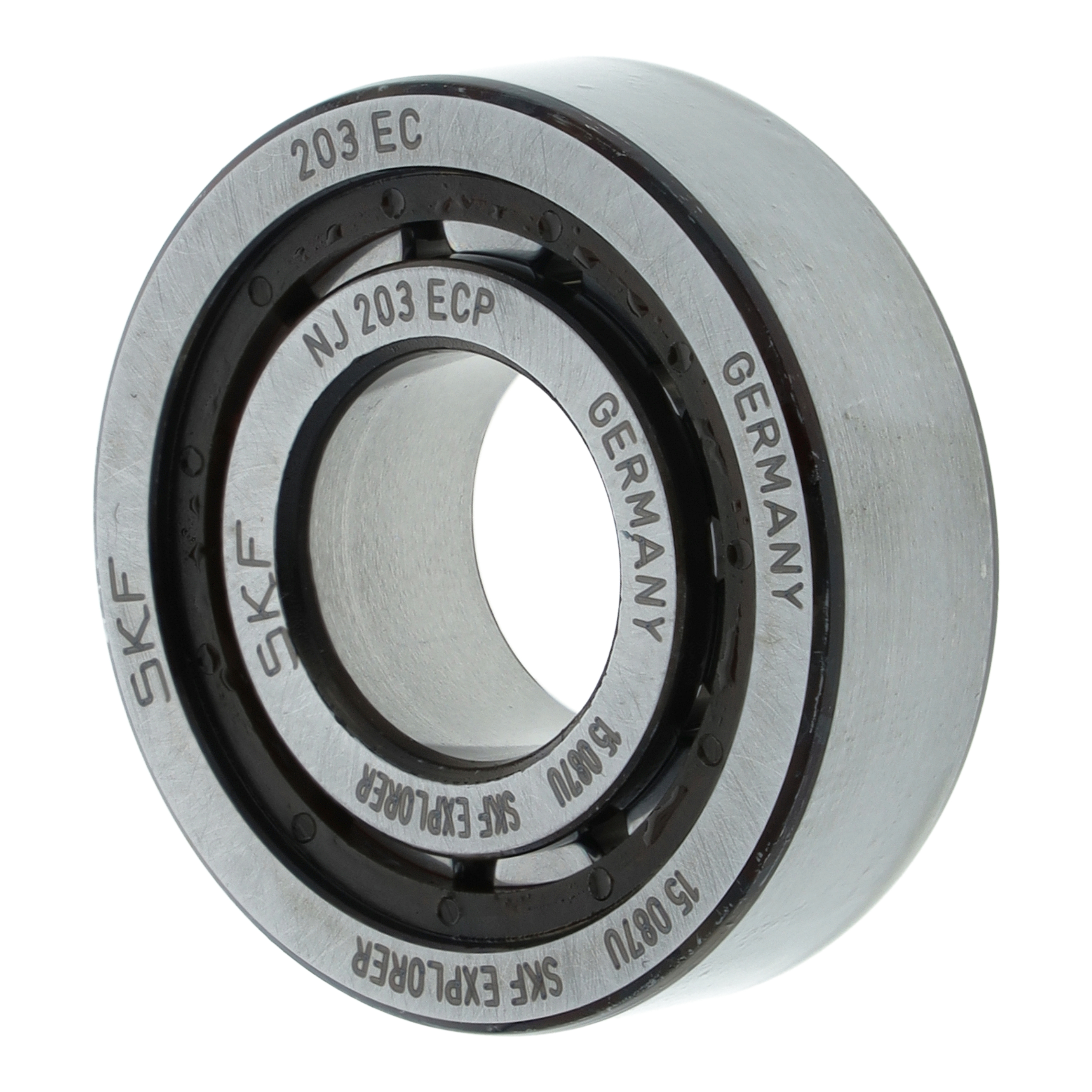 Zylinderrollenlager NJ203 ecp Innen-Ø 17 mm Außen-Ø 40 mm Breite12 mm - SKF