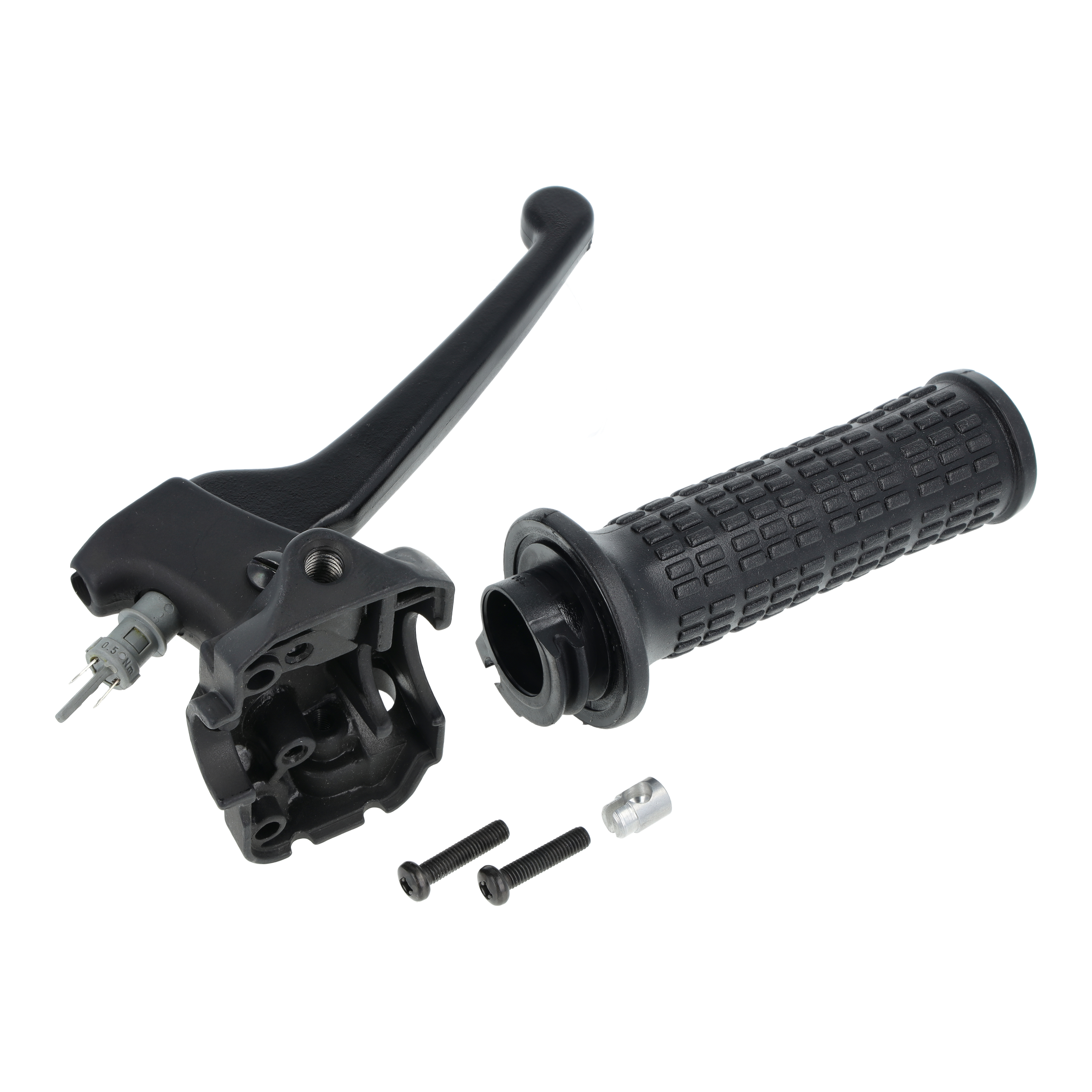 SET Gasdrehgriff mit Bremsarmatur für S53 (DOMINO-Armatur)