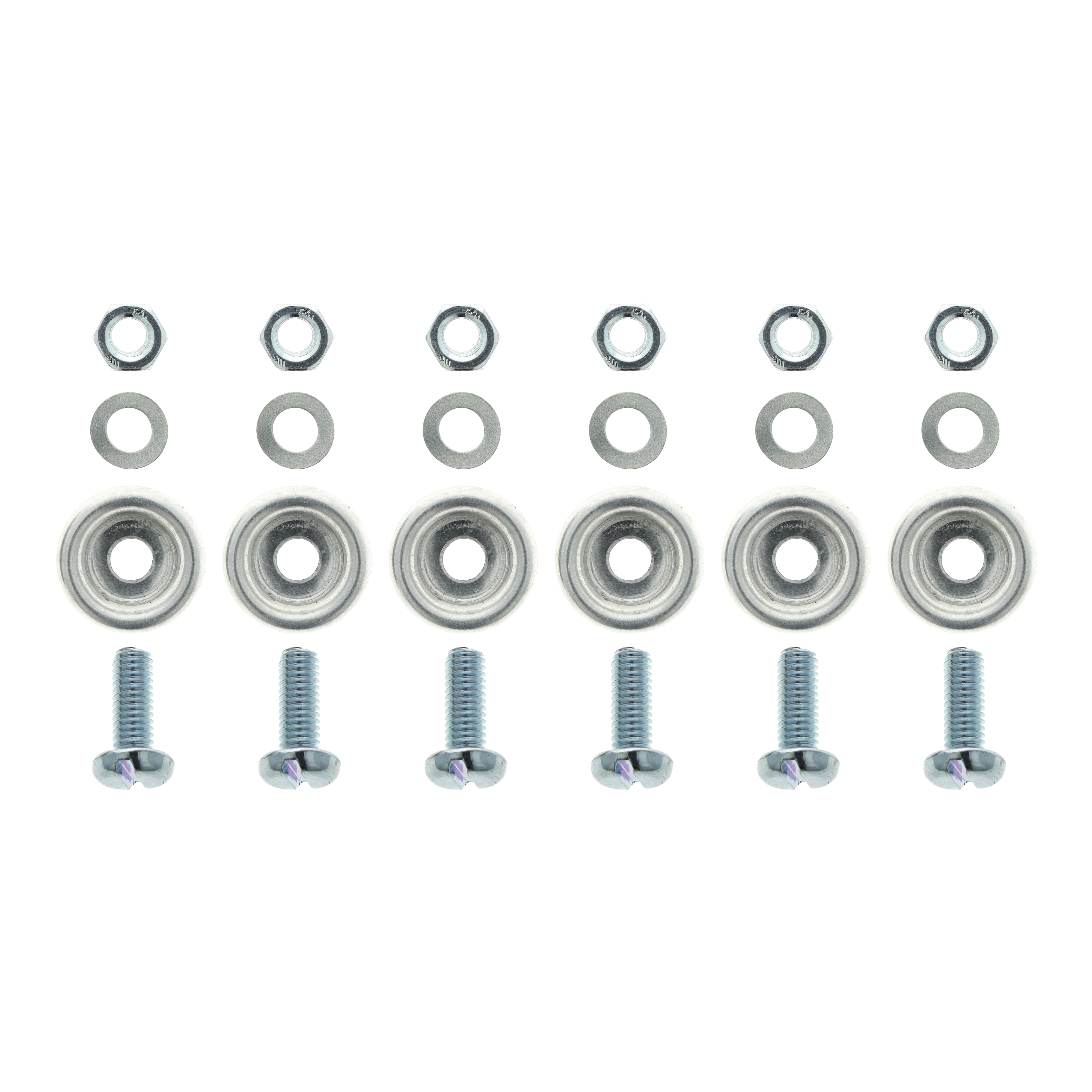 SET Schrauben "alte Bauform" für Trittbrett Aluminium KR51