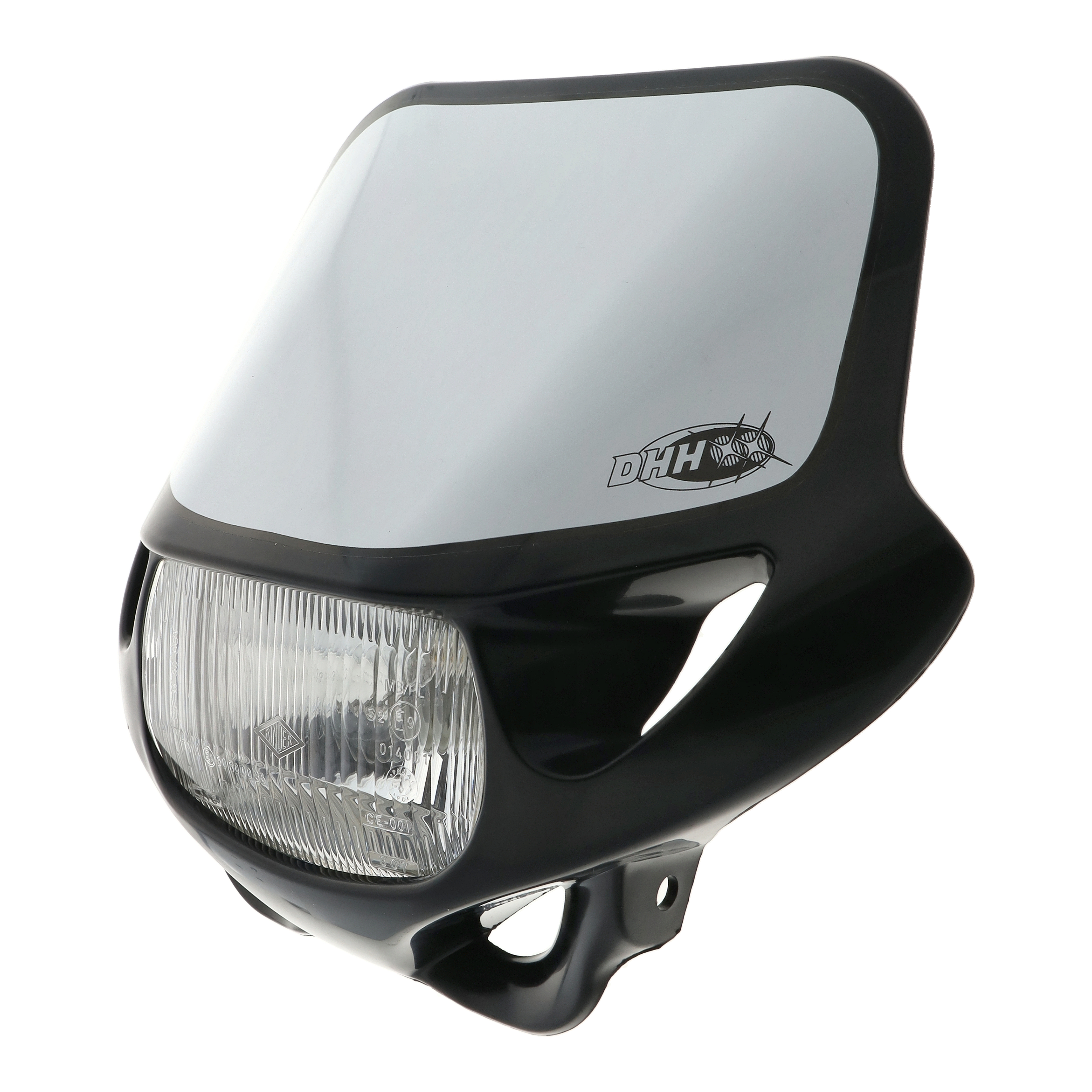 Scheinwerfermaske schwarz für S53