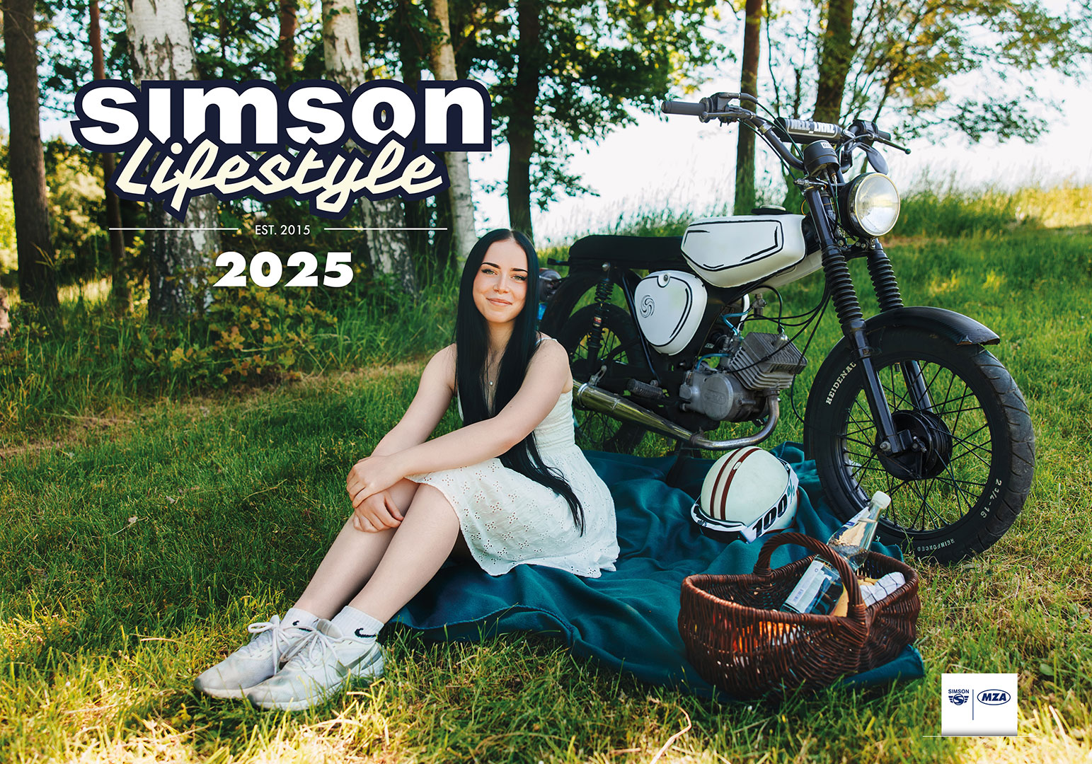 Einzigartige SIMSONKalender 2025 Die Faszination der KultMopeds aus Suhl • MZA